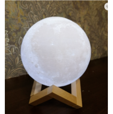 3D Print Rechargeable Moon Lamp LED Night Light for wholesale