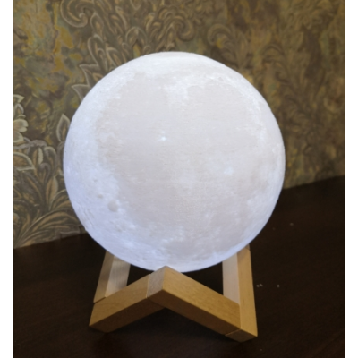 Photo/text custom moon lamp