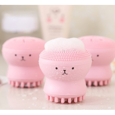 Hot Silicone Face Cleansing Brush Facial Cleanser for dropshipping